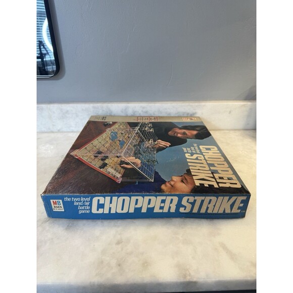 Vintage 1976 Chopper Strike Board Game – Milton Bradley 100% COMPLETE Orig Box - Picture 16 of 16